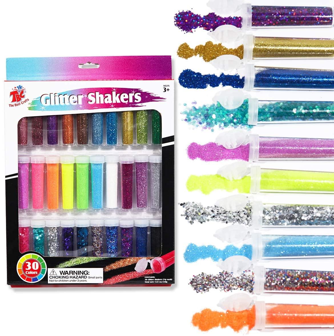 مجموعة ألوان جليتر شيكرز اللامعة 30 لون