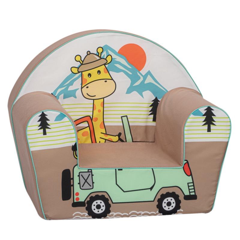 Delsit Arm Sofa - Giraffe On Jeep