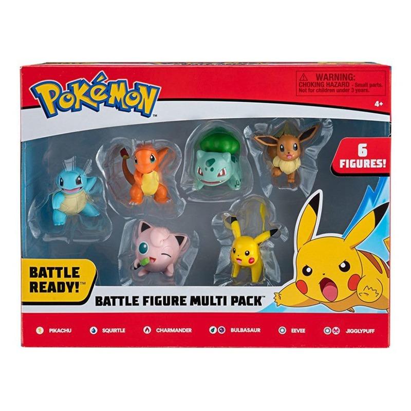 Pokemon Battle Figure Multipack - 6 Pcs