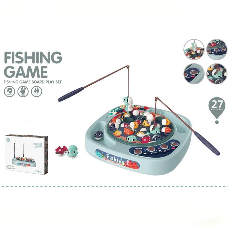 مجموعة صيد كهربائية تحتوي على 2 صنارة