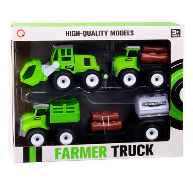 مجموعة شاحنات المزارعين - لون أخضر