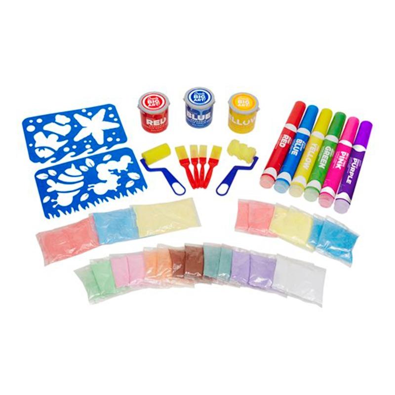 Cra-Z-Art RoseArt Washable Sidewalk Chalk Paint Deluxe Set