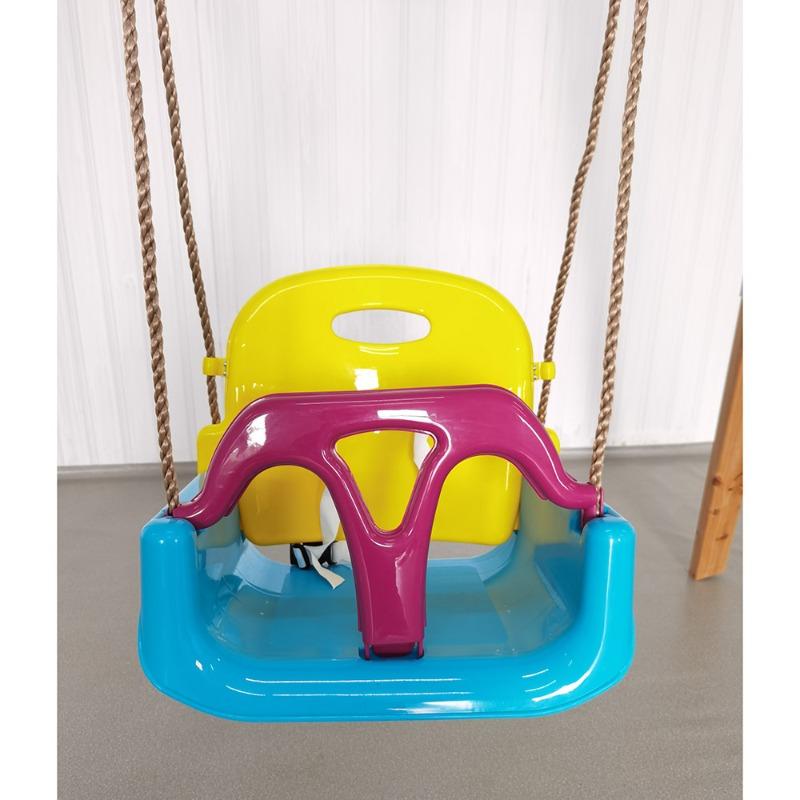 Dynamic Sports Growing Giraffe Wooden Swing Set