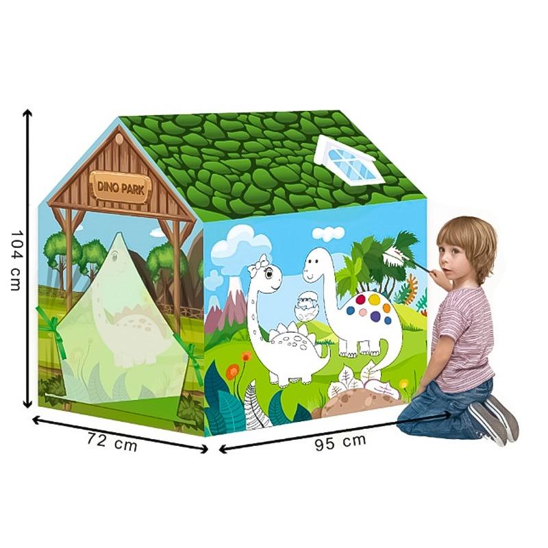Dinosaur Graffiti Tent