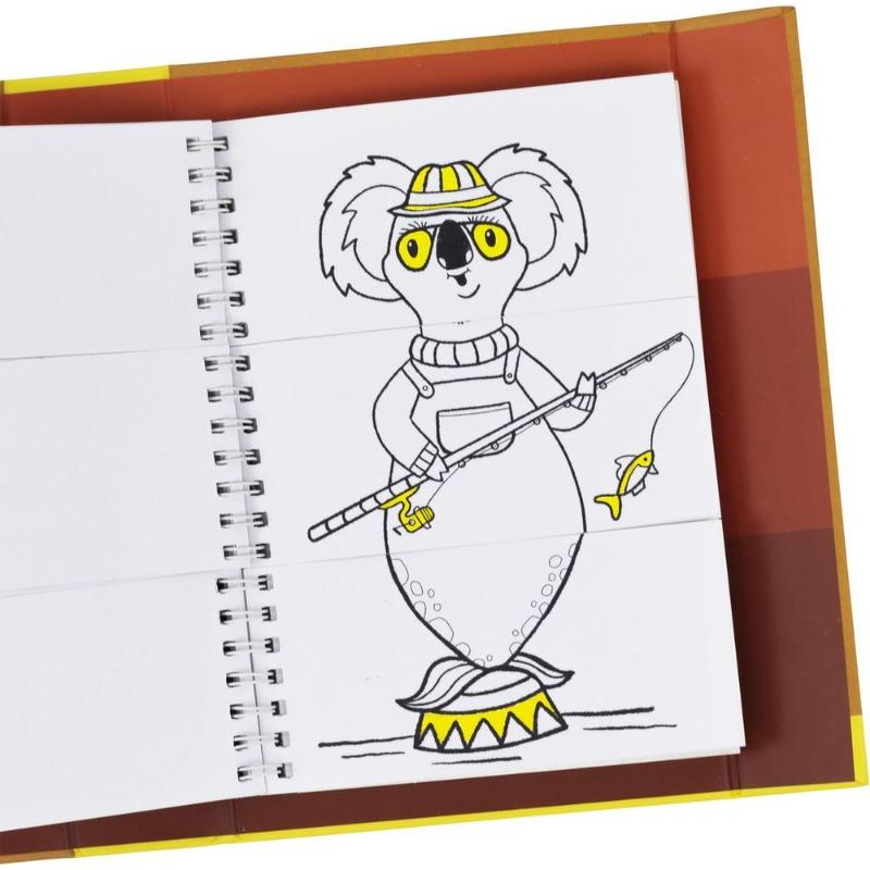 تايجر ترايب - مجموعة تلوين ومطابقة الحيوانات