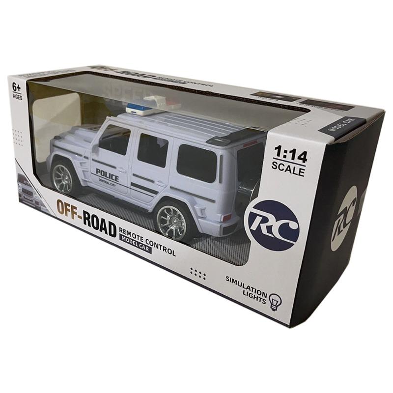 Police Off-Road R/C Car 1:14 Scale With Light