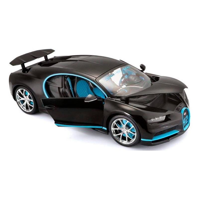 Bburago Bugatti Chiron Die-Cast Black And Blue