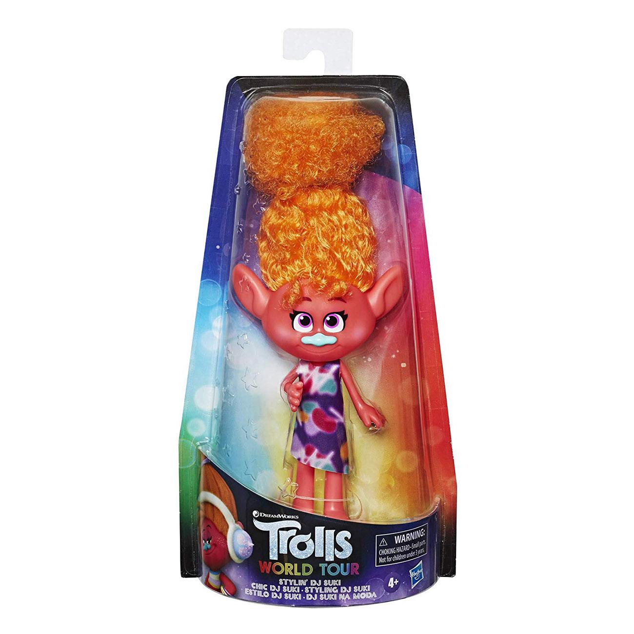 Trolls World Tour Fashion Doll Stylin DJ Suki