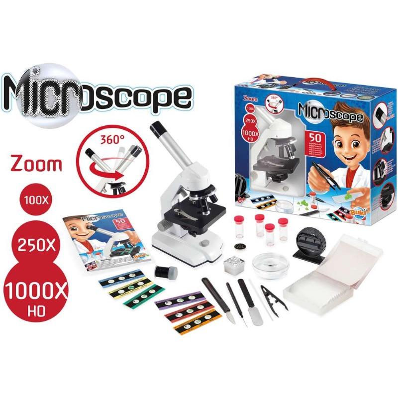 Buki France Microscope With 50 Experiments Kit