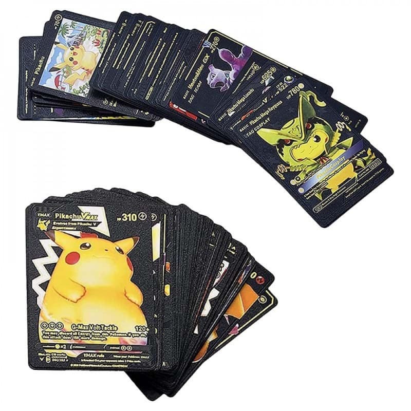 Pokemon Black Trading Cards - 55 Cards