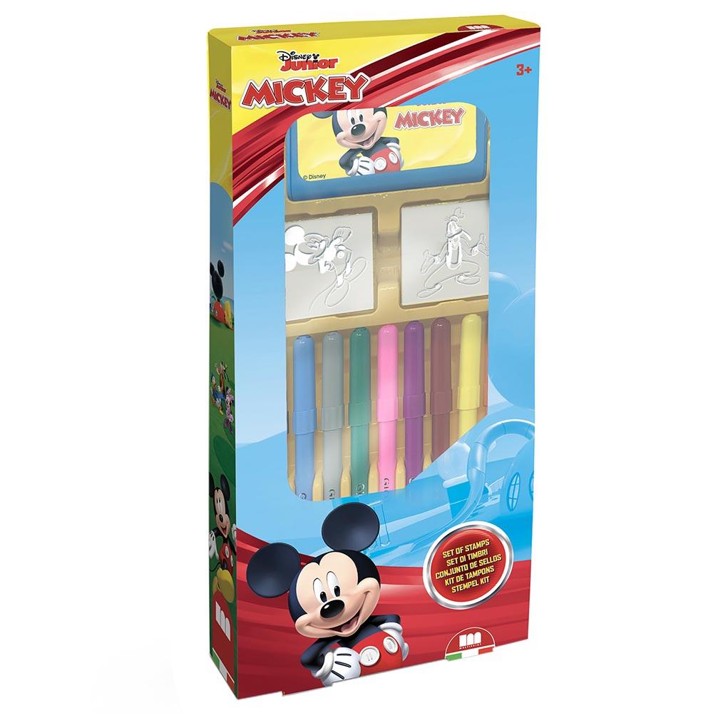 Mickey - 9 Markers 2 Stamps & Activity Book