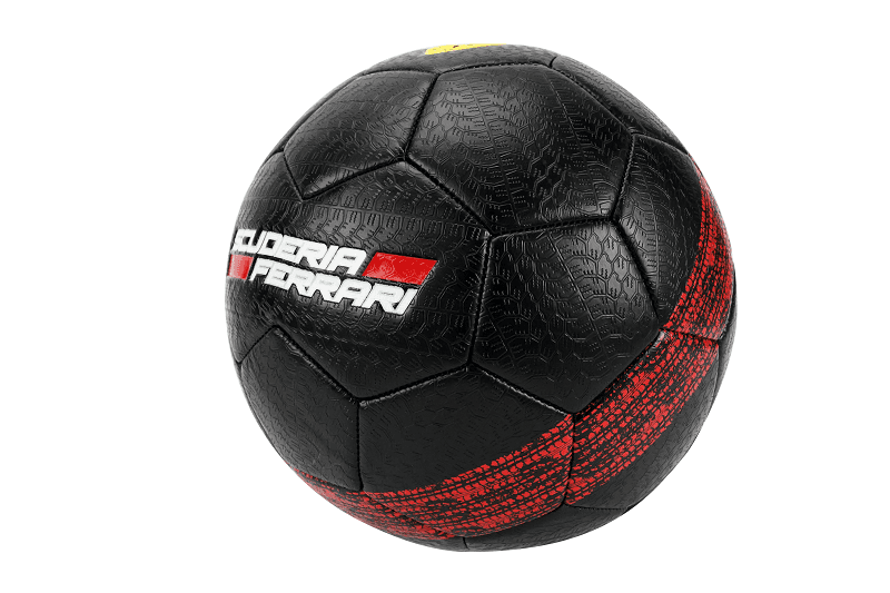 Mesuca Ferrari Soccer Ball Size 5 - Red Lines
