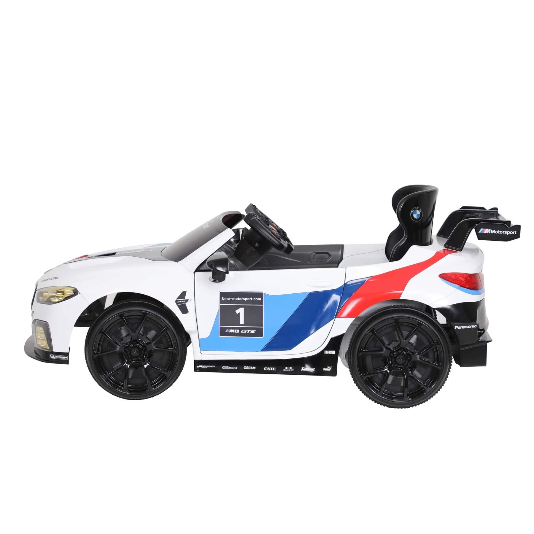 رول بلاي - مركبة سباق كهربائية بي إم دبليو إم 8 جي تي إي (12 فولت)