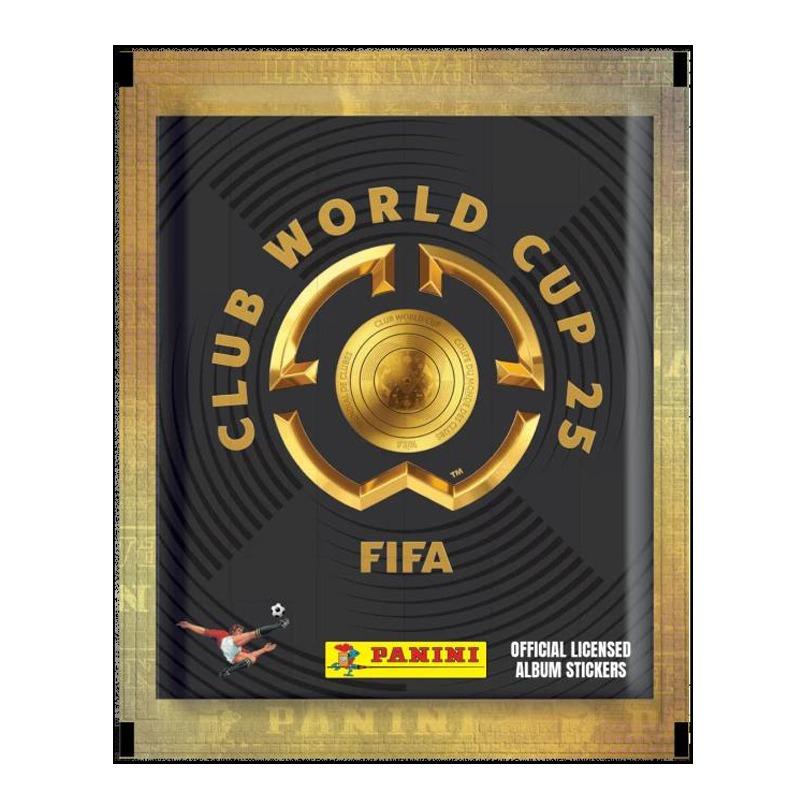 بانيني - ملصقات كأس العالم لكرة القدم 2025 - 5 عبوات تحتوي كل منها على 5 ملصقات