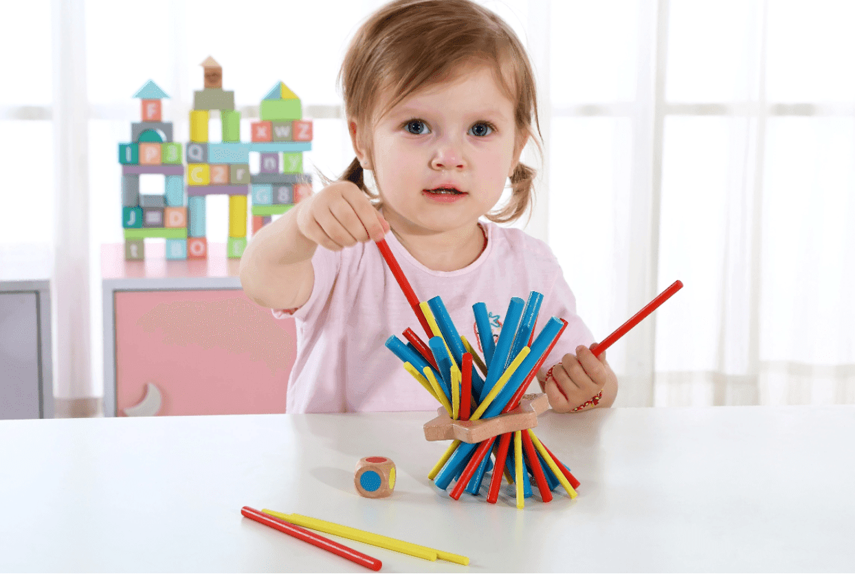 Tooky Toy Keep It Steady Game - 29 Pcs