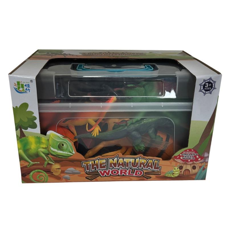 مجموعة حشرات و زواحف عدد 21 قطعة