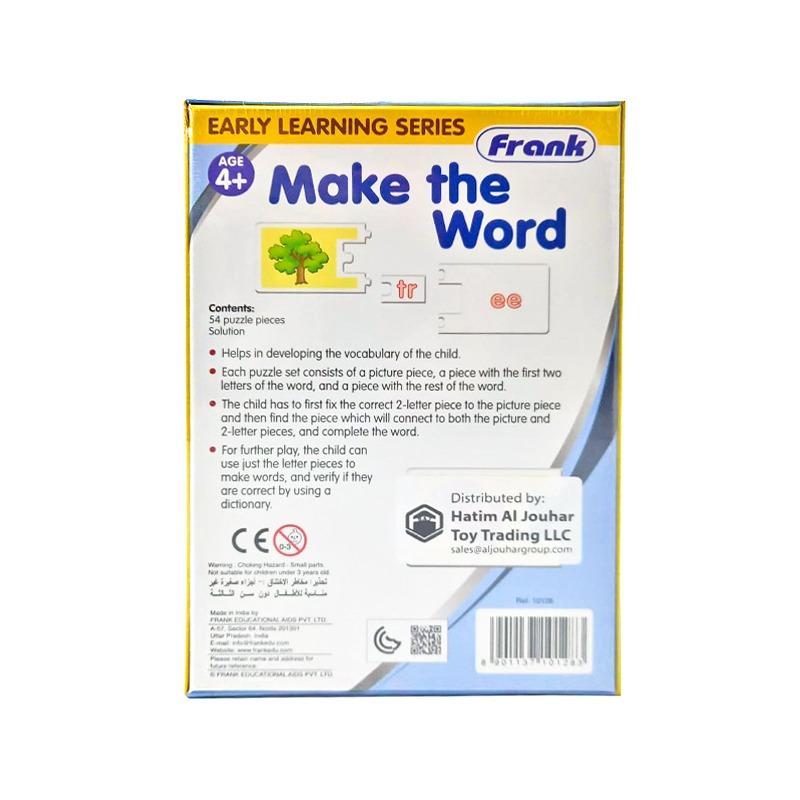 Frank Make The Word Puzzle - 54 Pcs