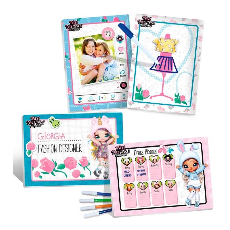 Lisciani - Super Kit Velociraptor + Na Na Na Surprise Fashion School Bundle