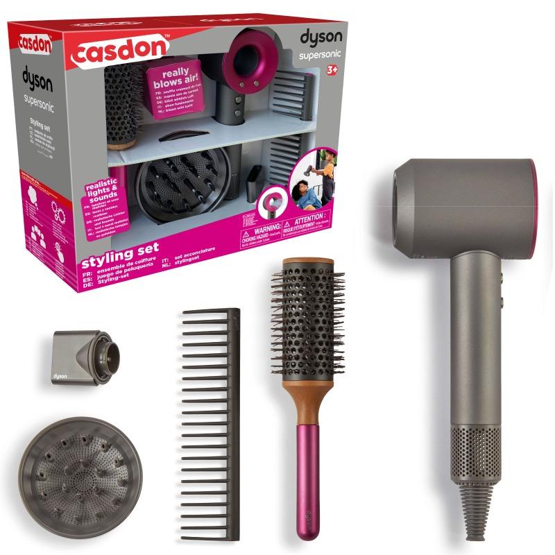 كاسدون - مجموعة لعب مجفف شعر دايسون سوبر سونيك