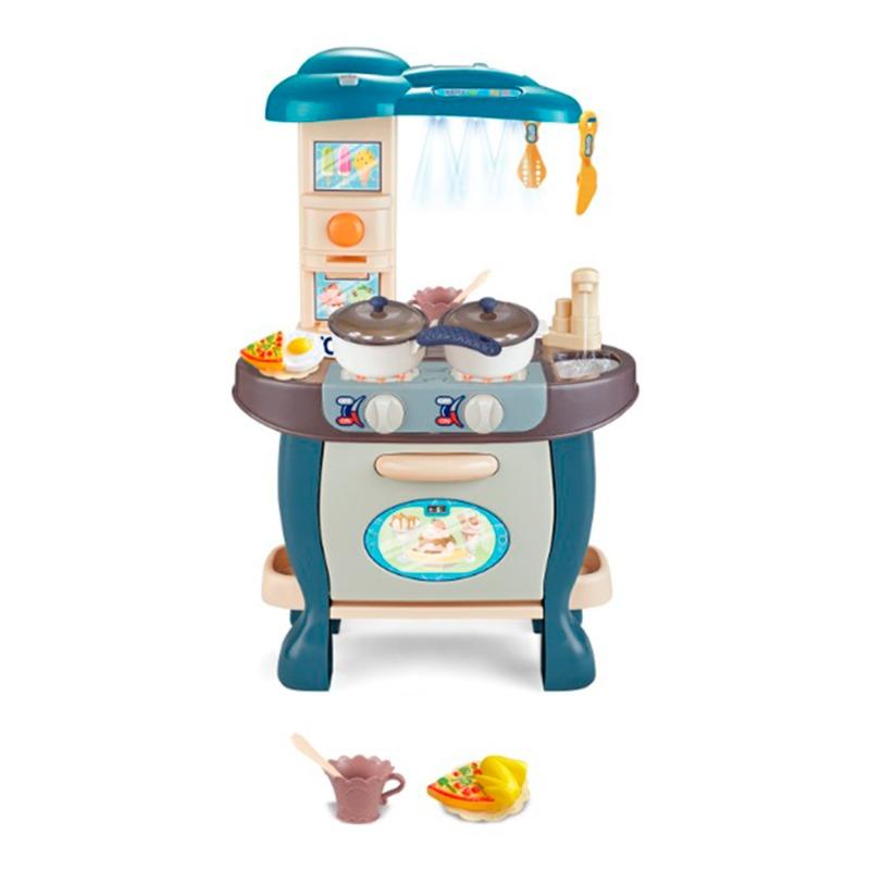 مجموعة لعبة المطبخ الصغير التفاعلية