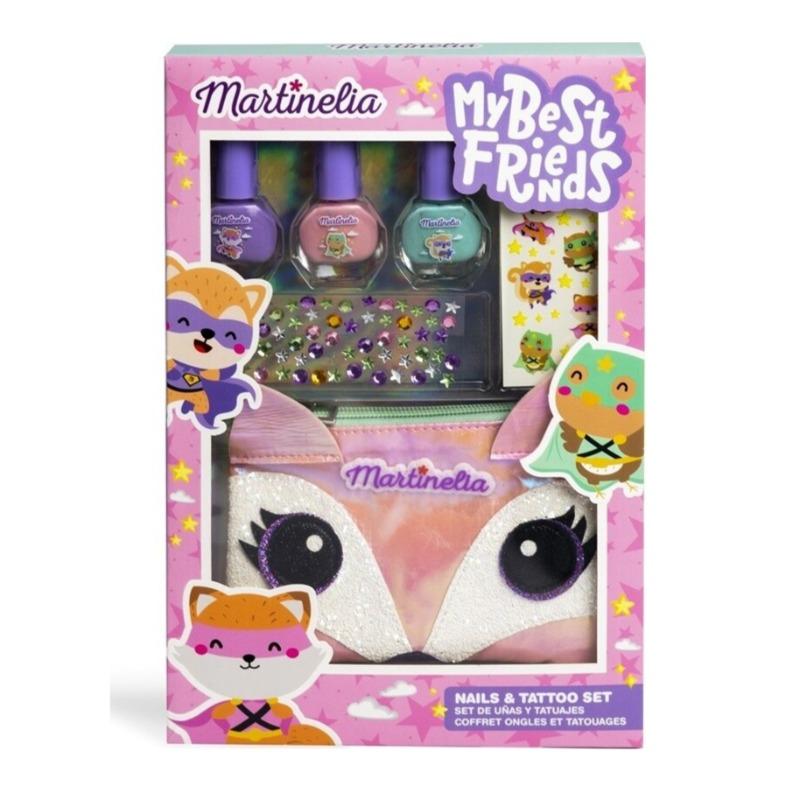 مارتينيليا - مجموعة أظافر وتاتو إم بي إف ألوان متعددة