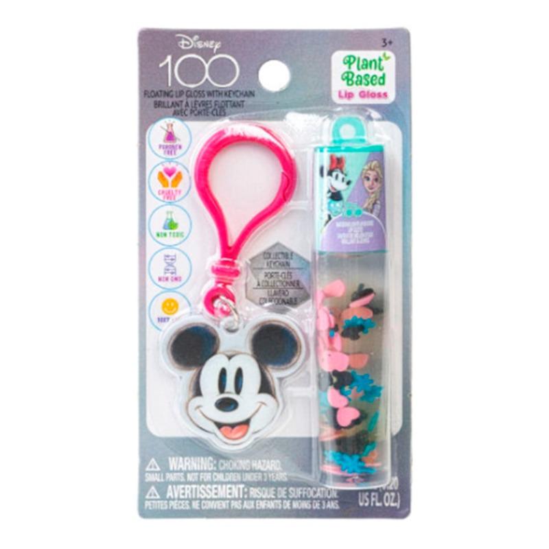 تاونلي جيرل - مجموعة ملمع الشفاة مع ميدالية مفاتيح ميكي ماوس