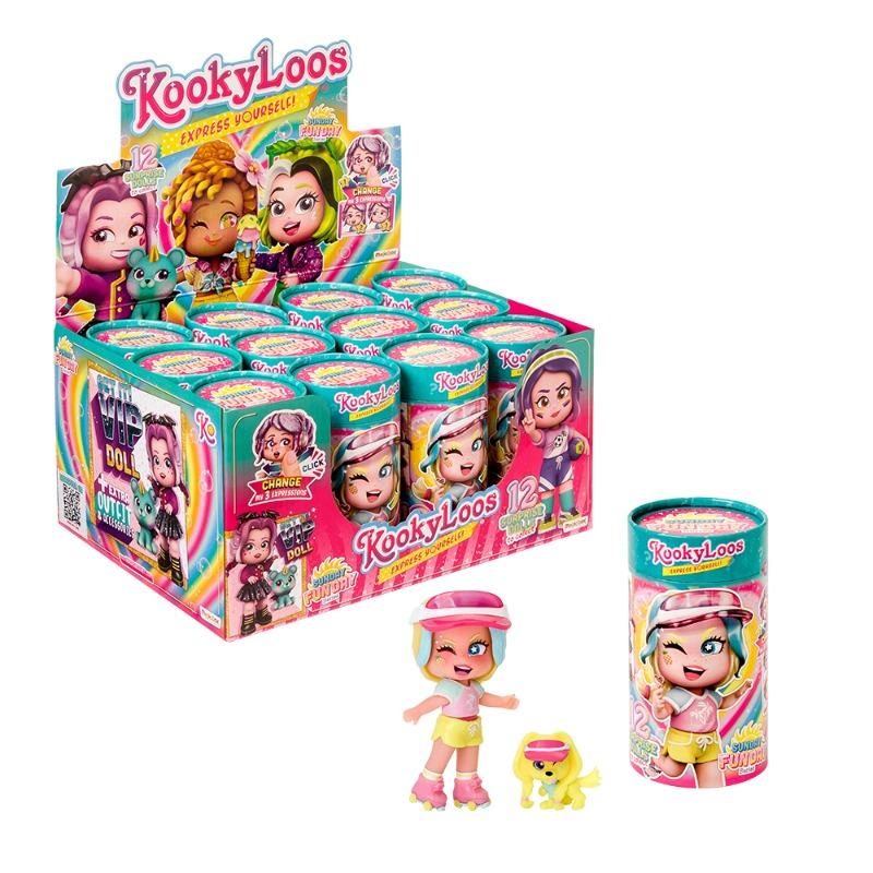 كوكيلوس - دمية عرض مفاجأت اليوم المرح - دمى متغيرة الوجه