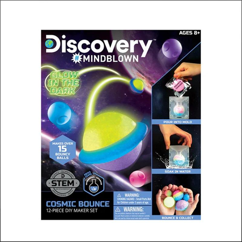 Discovery DIY Cosmic Bounce Glow in the Dark 12 Pcs Set