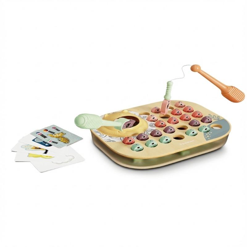 لعبة صيد مغناطيسية تعليمية للحروف للأطفال