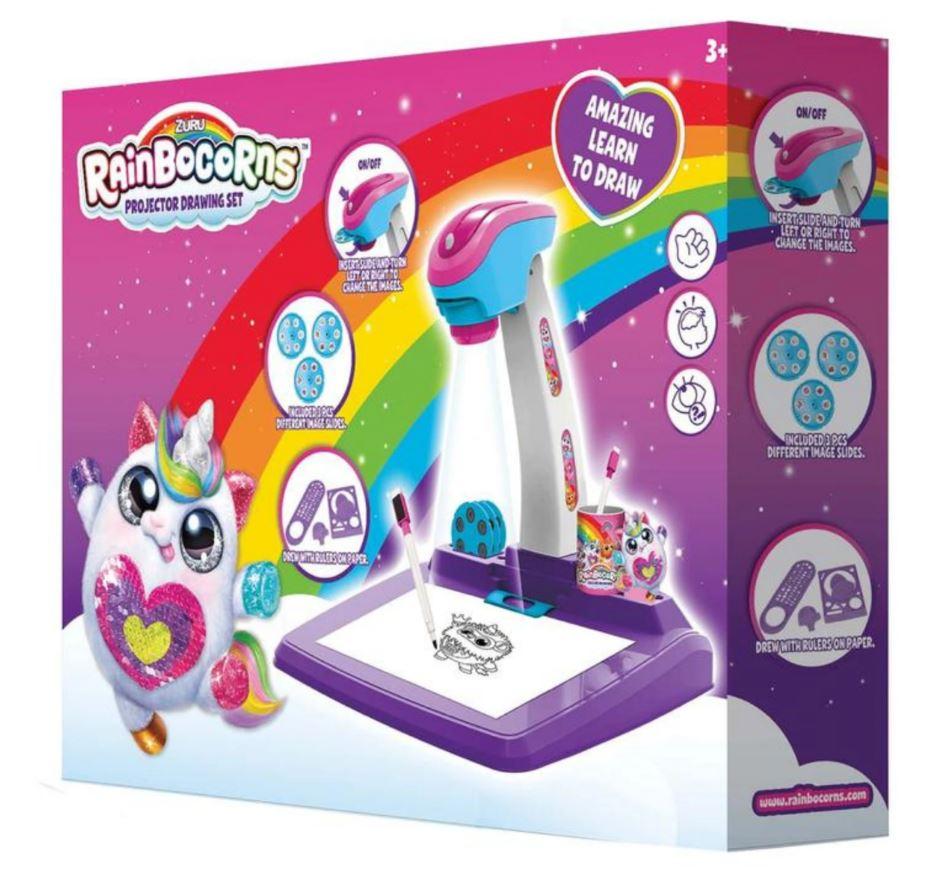 رينبوكورن - مجموعة الرسم مع جهاز العرض