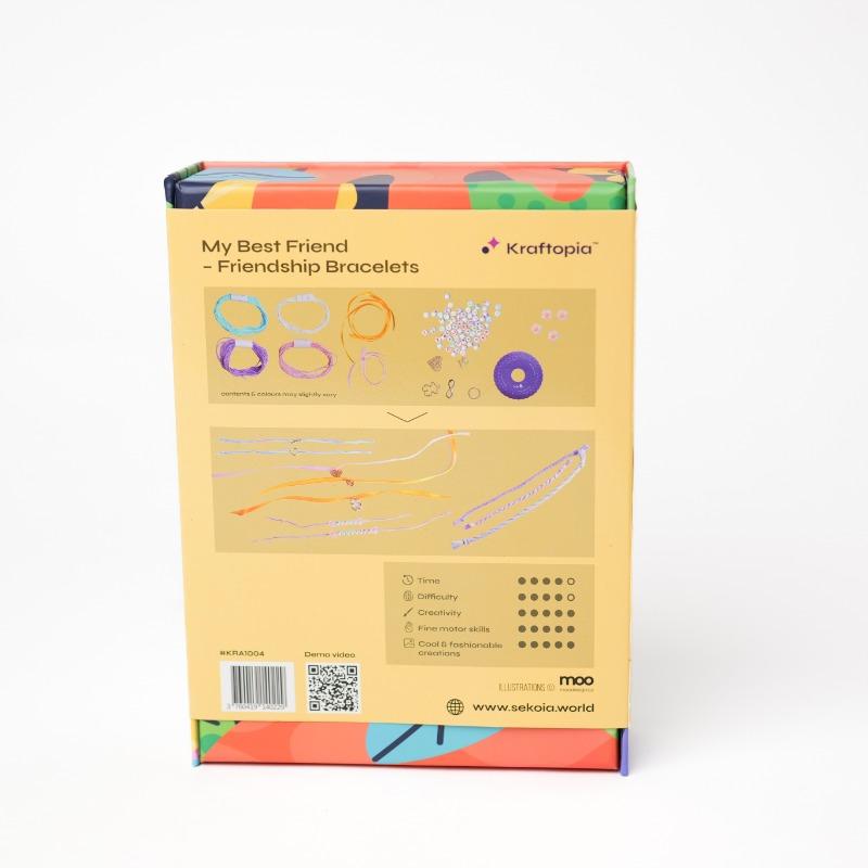 Sekoia Kraftopia My Best Friend - Friendship Bracelets Craft Set