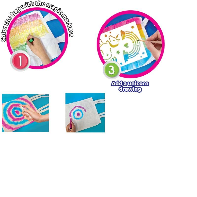 مجموعة تاي داي لتلوين شنطة الكتف العصرية