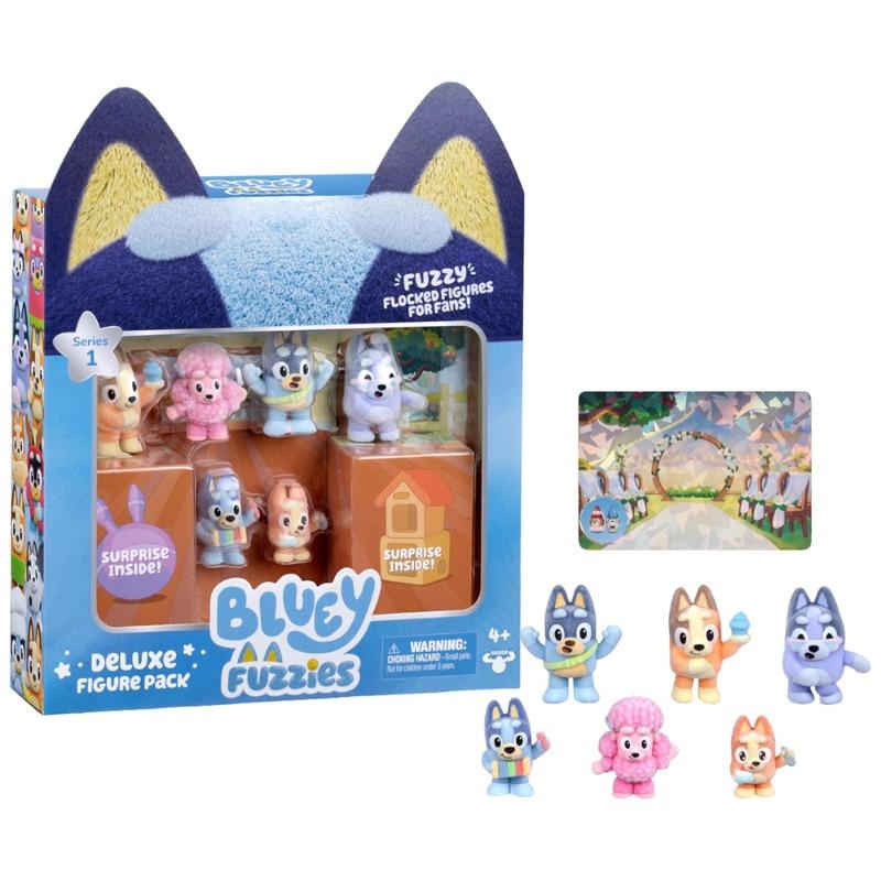 Bluey S14 Fuzzies Deluxe Figure Pack