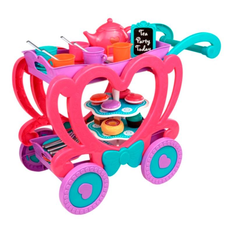Boley Tea Cart Play Set - 47 Pcs