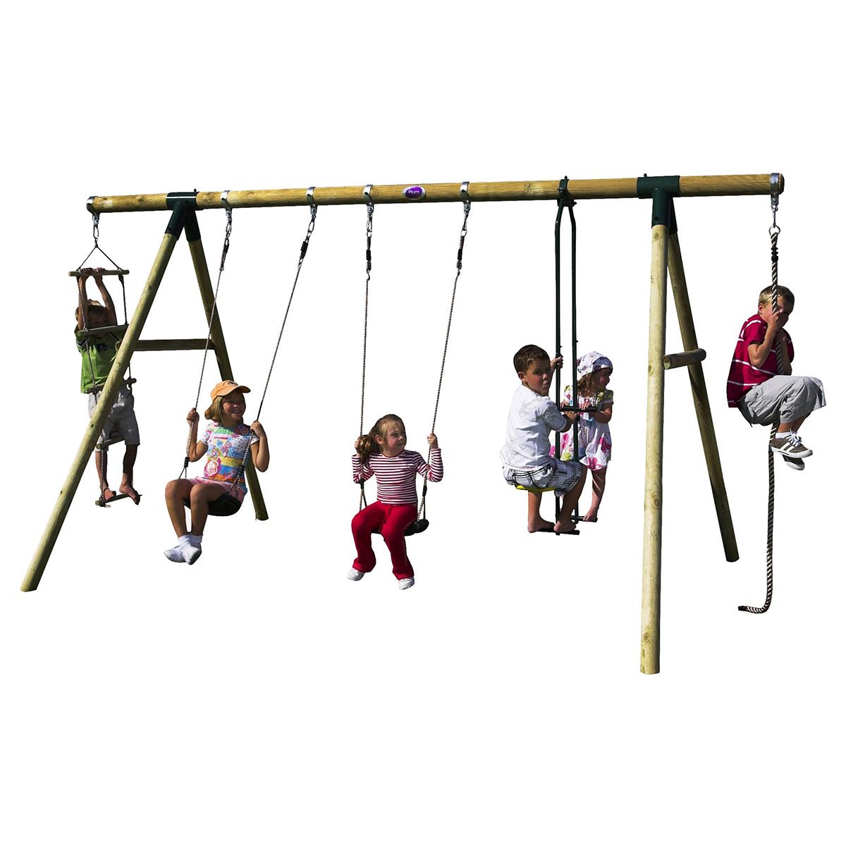 مجموعة أرجوحة الحديقة الخشبية من بلوم أورانج أوتان