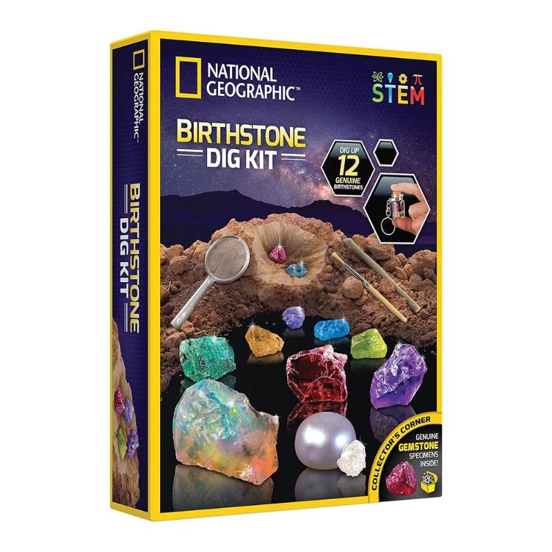 National Geographic Birthstone Dig Kit