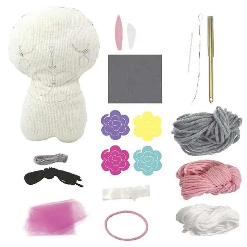 Sew Star Punch Embroidery Rabbit Kit