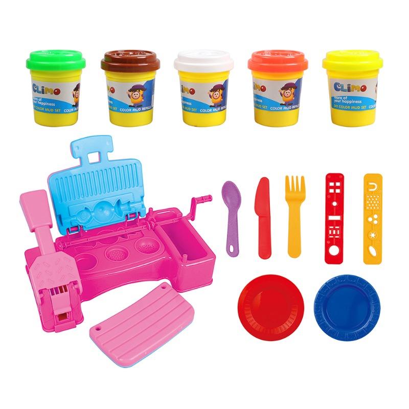 كليمو - مجموعة اللعب لآلة الشواء الملونة