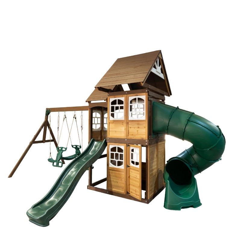 Dolphin Westridge Wooden Gym Set For Kids