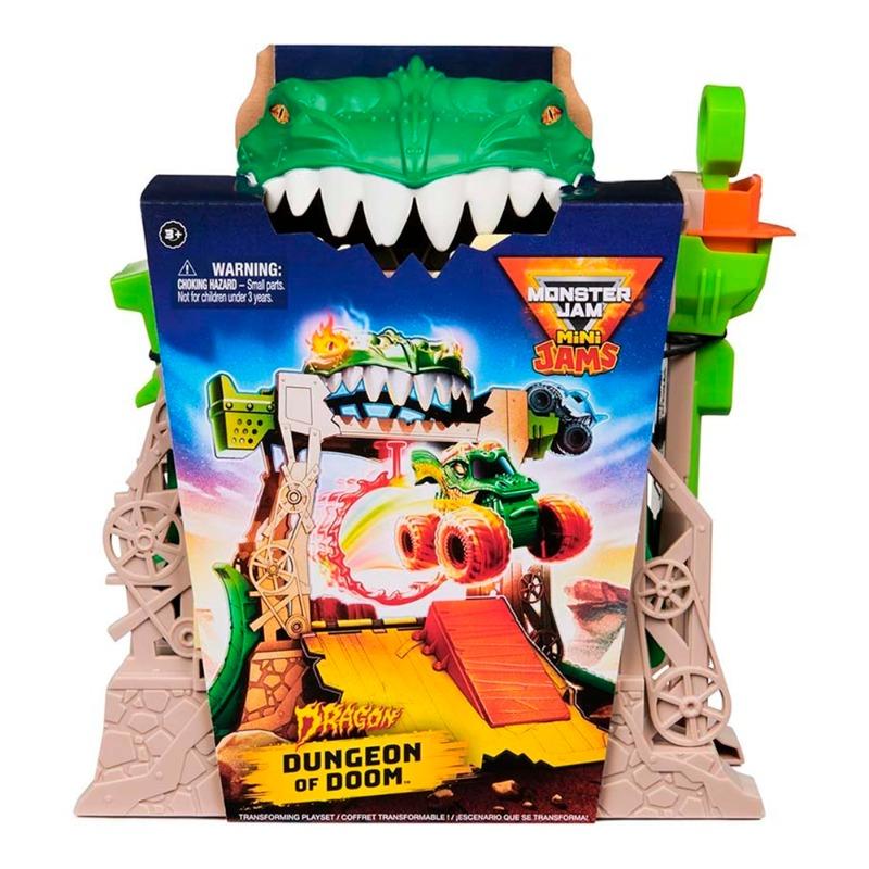 Monster Jam Mini Transforming Playset