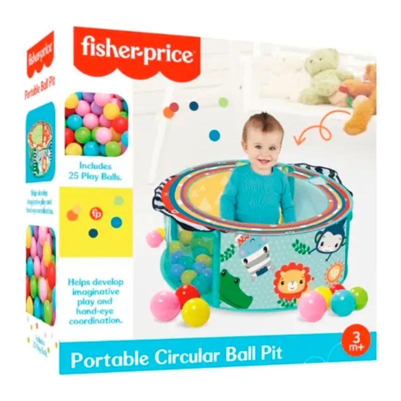 Fisher Price Circular Ball Pit W/25 Balls