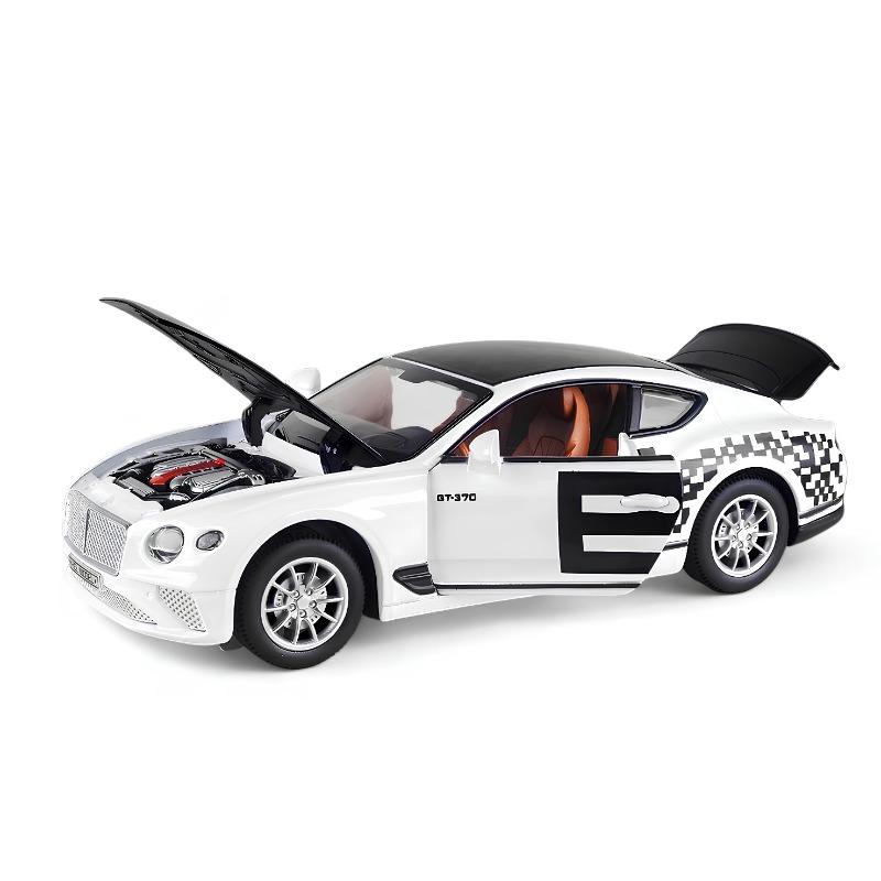 سيارة بنتلي كونتيننتال دايكاست سحب للخلف مقياس 1:22