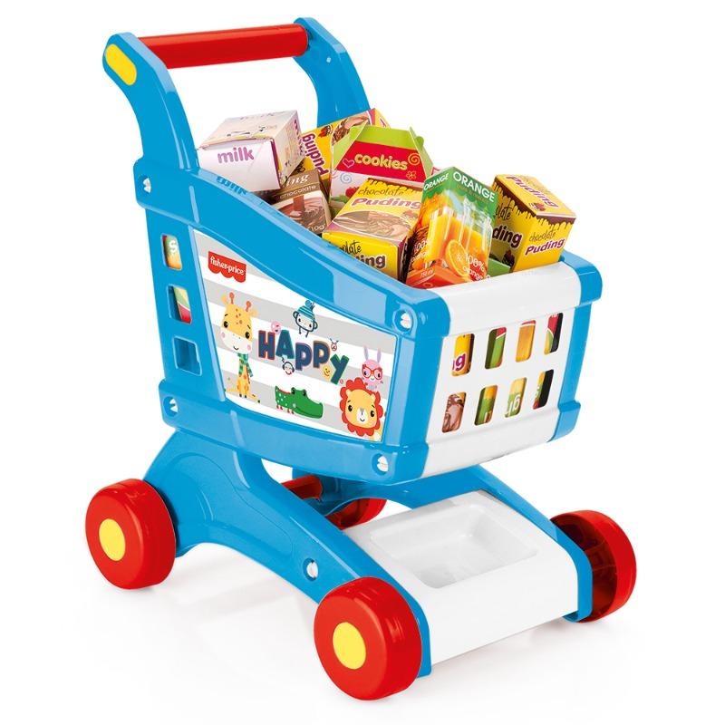 Dolu Fisher Price Shopping Cart With Accessories