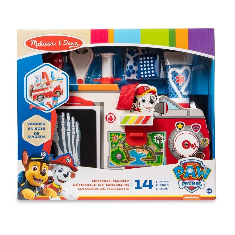 Melissa And Doug Paw Patrol Marshall's Wooden Rescue Caddy