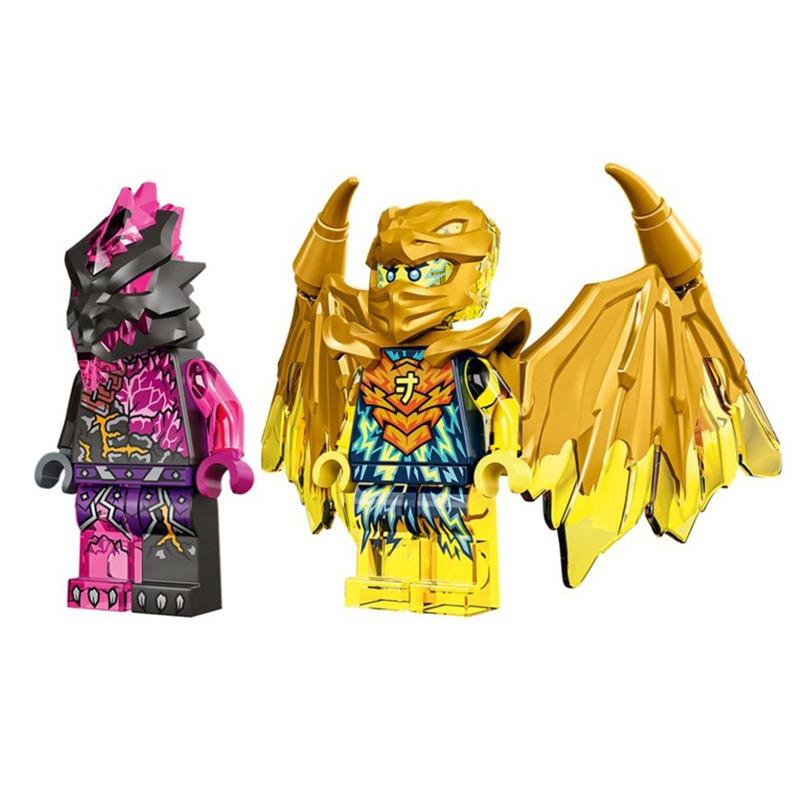 ليجو نينجاجو - مجموعة بناء دراجة جايز جولدن دراجون النارية