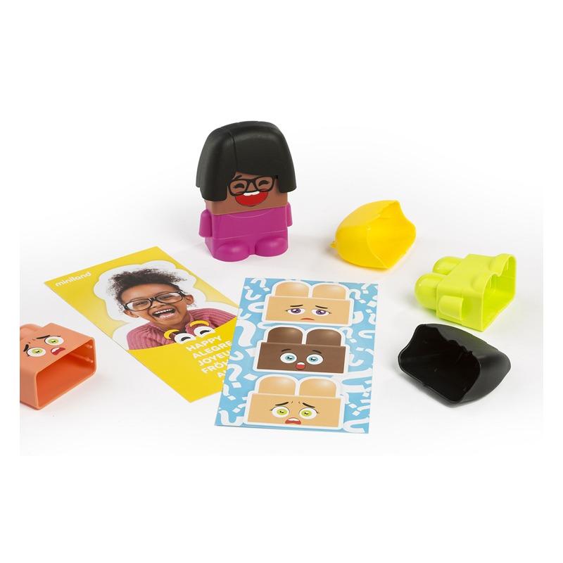 ميني لاند - كتل تعابير الوجه المختلفة 18 قطعة