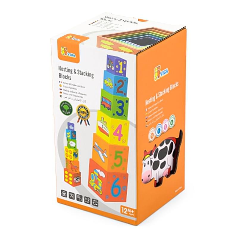 VIGA Nesting And Stacking Blocks