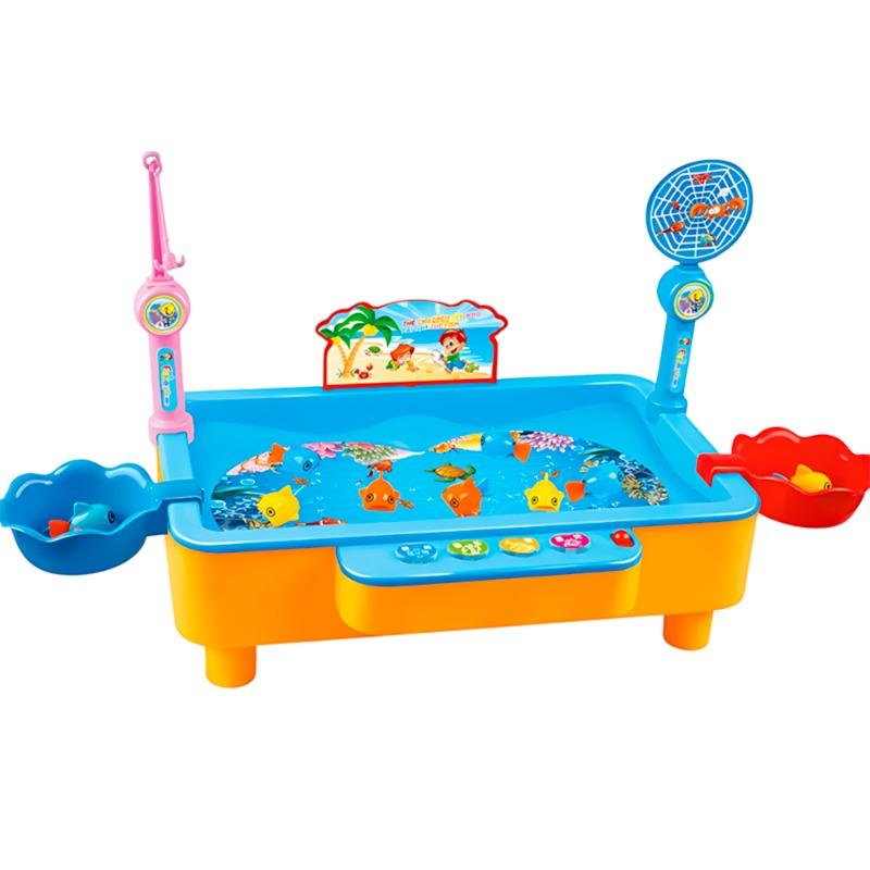 لعبة صيد السمك لون أزرق