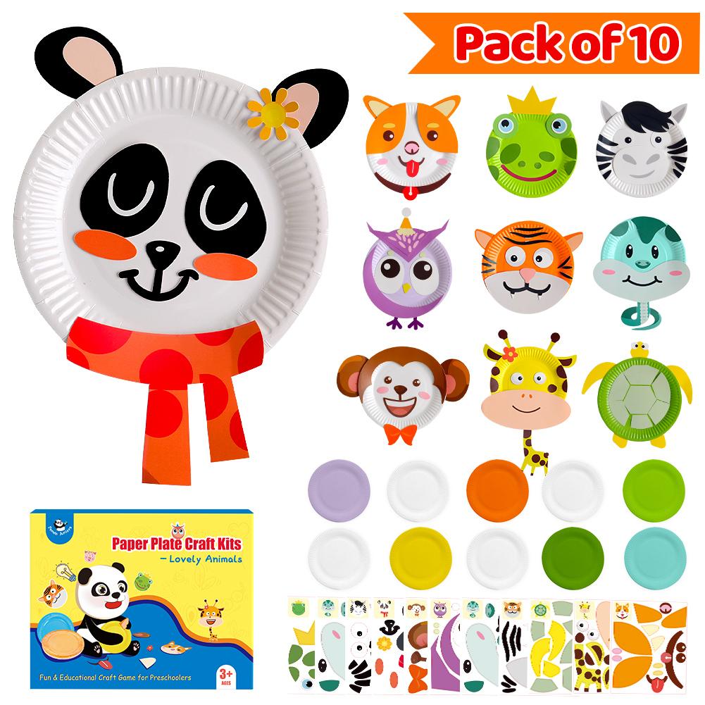 Paper Plate Crafts Kits My Lovely Animal