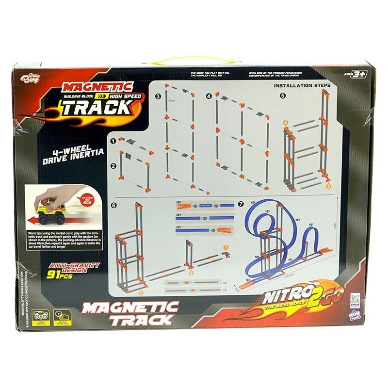 نيترو تو جو - مجموعة المسار المغناطيسي 91 قطعة